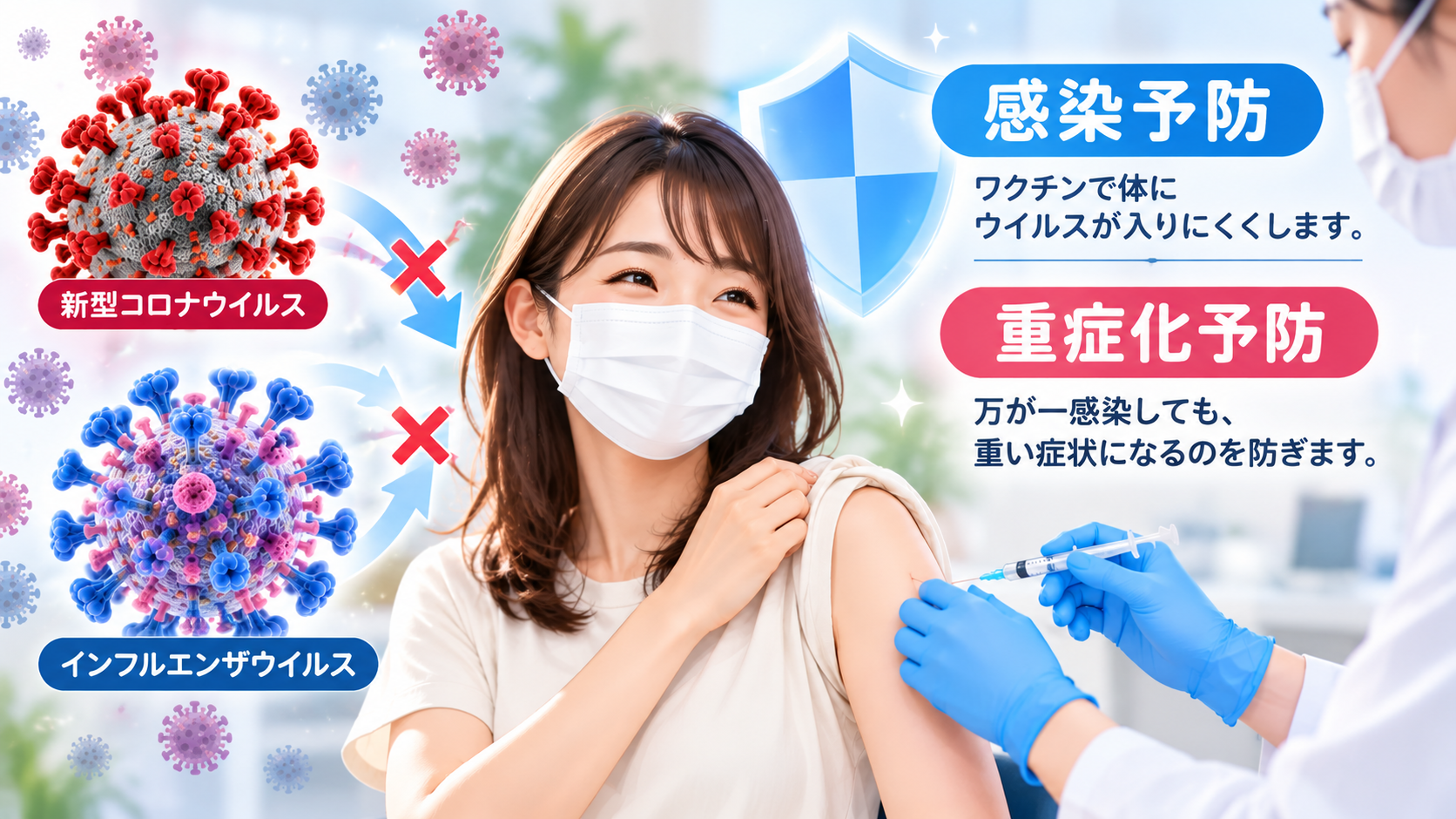 予防接種のご案内｜インフルエンザ・新型コロナ｜和水町・玉名・山鹿